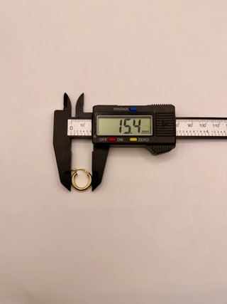 Pendientes de Oro Tipo Aro 9k 1.04GR