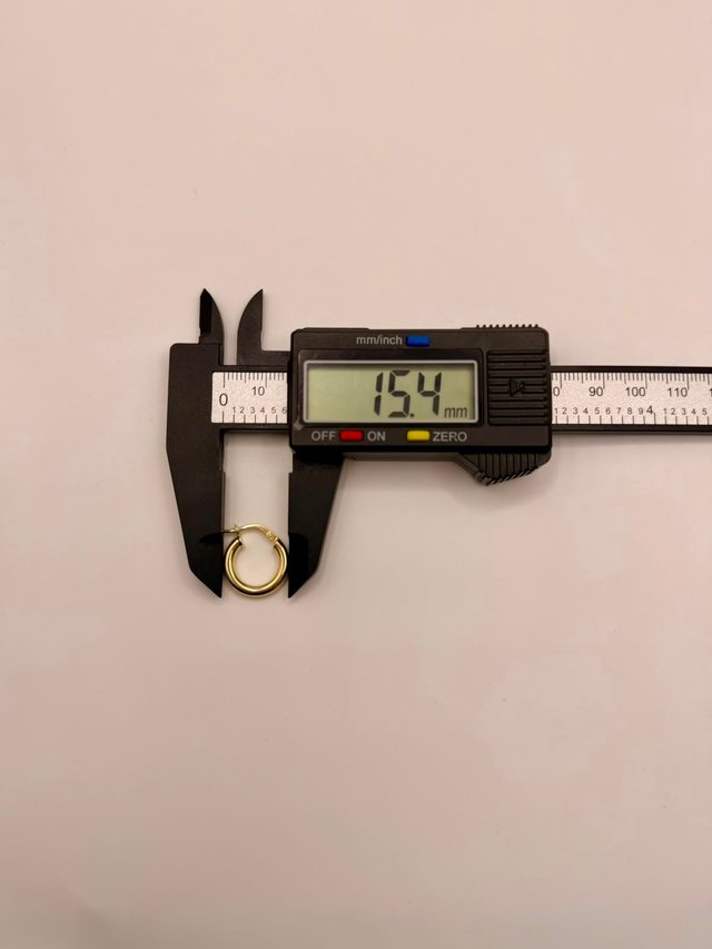 Pendientes de Oro Tipo Aro 9k 1.04GR