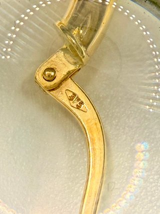 Pendientes de Oro Tipo Aro 9k 1.04GR