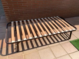Somier 190x90 cm patas plegables