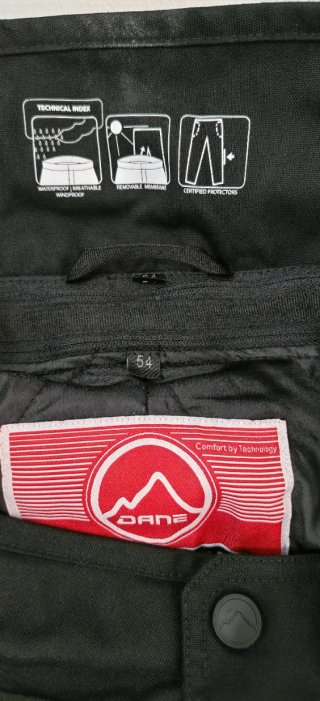 Pantalón Moto Hombre 2 en 1 Negro