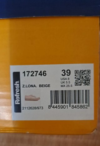 Zapatillas Refresh Yute Beige
