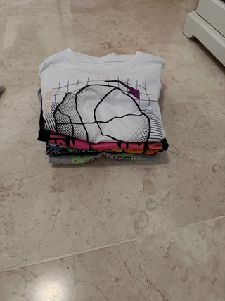 Lote 4 Camisetas Manga Corta Niño