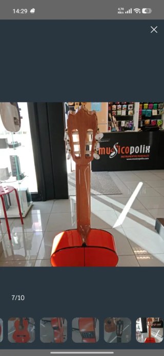 Guitarra Alhambra 4fG amplificada