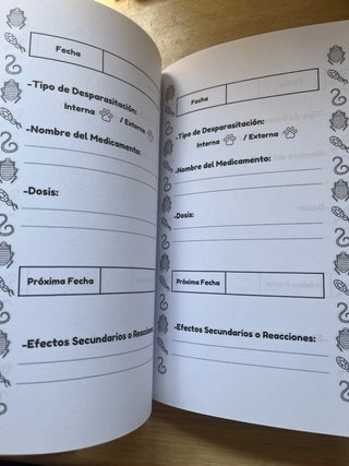 Cuaderno Control Veterinario Gato