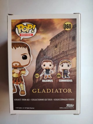 Funko Pop Gladiator Maximus 860 Edición Especial