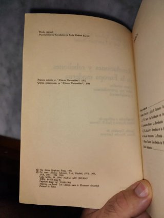 Revoluciones y rebeliones de la Europa moderna