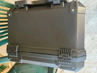 Maleta moto negro