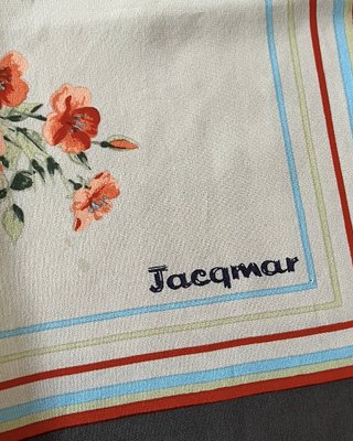 Pañuelo floral vintage de Jacqmar