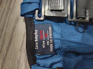 Mono nieve azul talla 18/24 meses