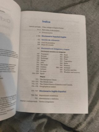 Diccionario Oxford Pocket Para Estudiantes de I...