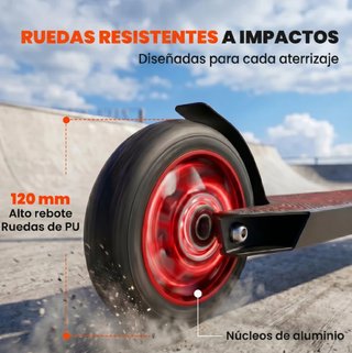 Patinete Freestyle con Rodamientos ABEC-9