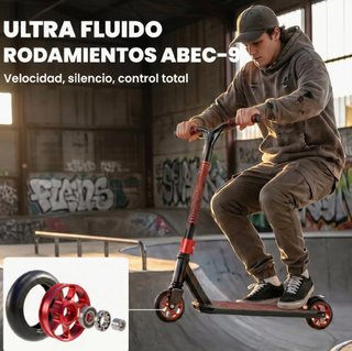 Patinete Freestyle con Rodamientos ABEC-9