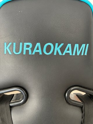Silla Gaming Kuraokami Negra y Azul