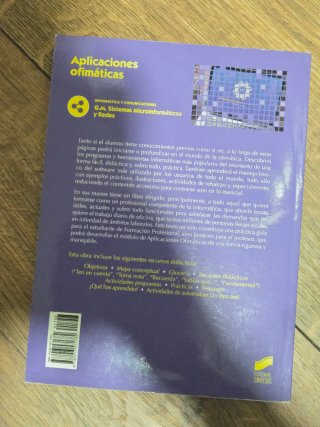 Aplicaciones ofimáticas