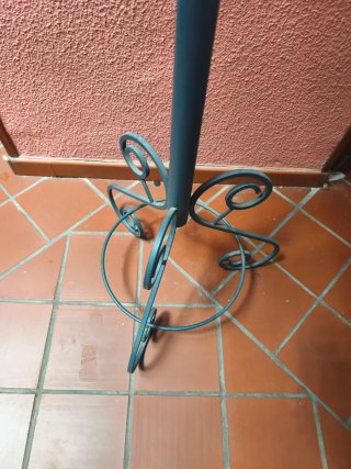 Perchero de pie Hierro Forjado Diseño Corazón