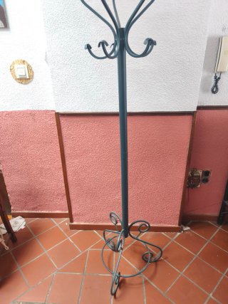Perchero de pie Hierro Forjado Diseño Corazón
