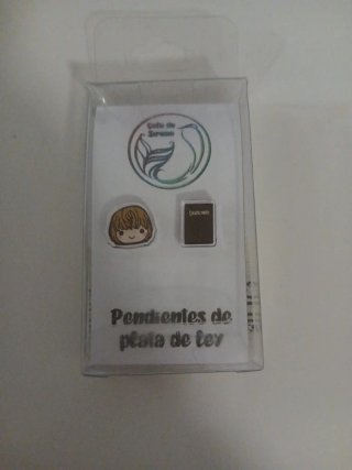 Pendientes Death Note Plata de Ley