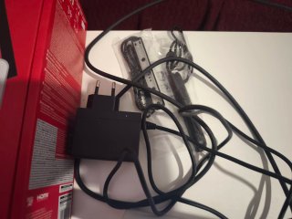 Nintendo Switch OLED con dos juegos
