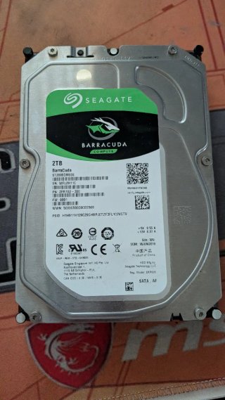 Disco Duro Interno Seagate 2TB