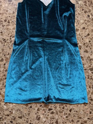 Vestido de terciopelo