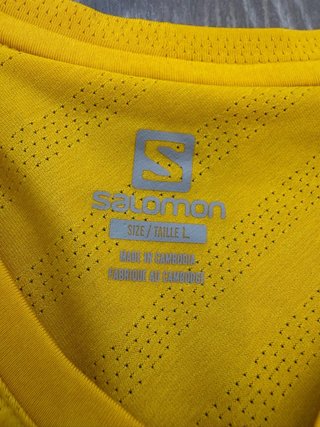 2 Camisetas Salomon Talla L