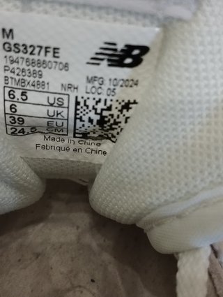 Zapatillas New Balance Mujer Blancas y Negras