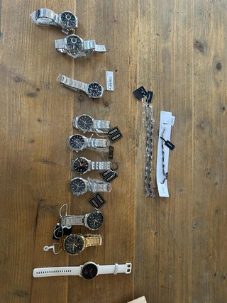 Lote Relojes Seiko, Maserati, Lorus y Garmin