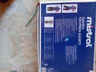 Traje de neopreno niña rosa y azul