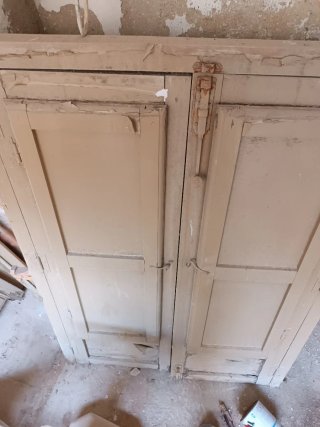 Postigos de madera antiguos