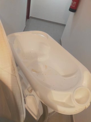 Bañera cambiador bebé