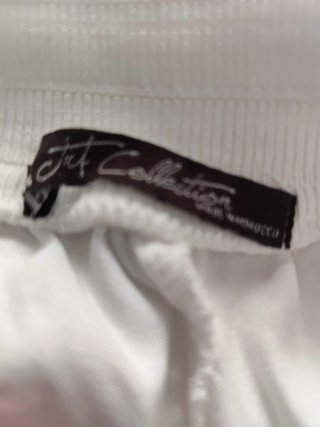 Pantalón blanco verano Inditex chica