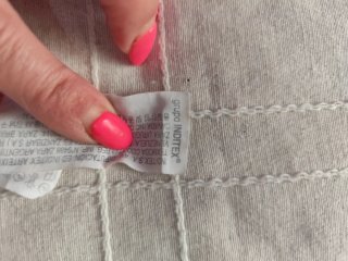 Pantalón blanco verano Inditex chica
