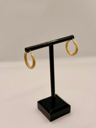 Pendientes de Oro Tipo Aro 9k 1.48GR