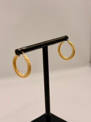 Pendientes de Oro Tipo Aro 9k 1.48GR
