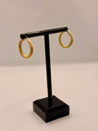 Pendientes de Oro Tipo Aro 9k 1.48GR