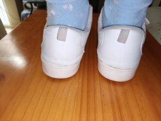 Zapatillas deportivas blancas talla 39
