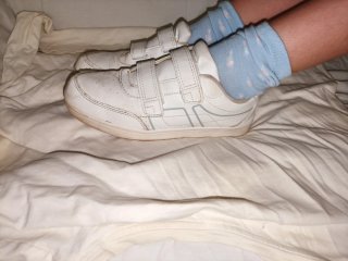 Zapatillas deportivas blancas talla 39