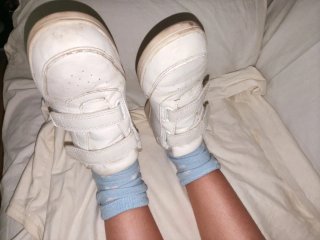 Zapatillas deportivas blancas talla 39