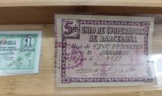 Lote 4 Billetes Guerra Civil 1937 Originales