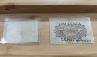 Lote 4 Billetes Guerra Civil 1937 Originales