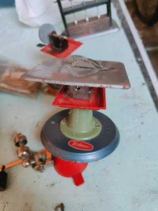 Máquina de vapor Wilesco antigua