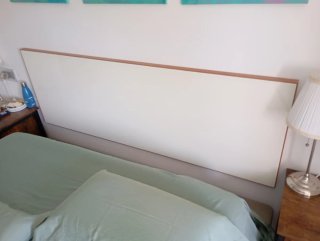 Cabecero Cama Matrimonio Blanco