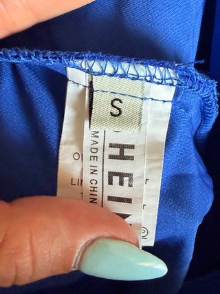 Vestido azul tirantes