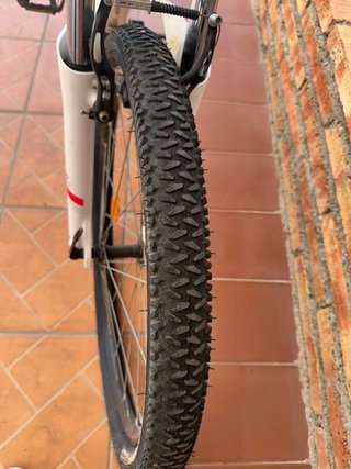 Bicicleta Rockrider 100 Blanca
