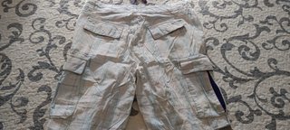 Pantalón corto de cuadros para hombre