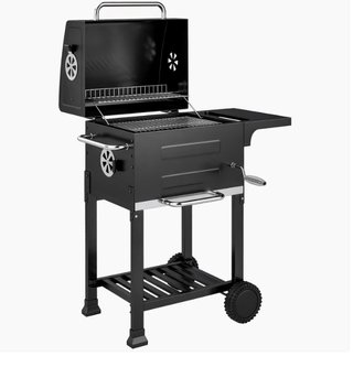 Barbacoa Carbón Portátil Acero Inox