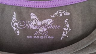Camiseta Atmosphere manga larga marrón