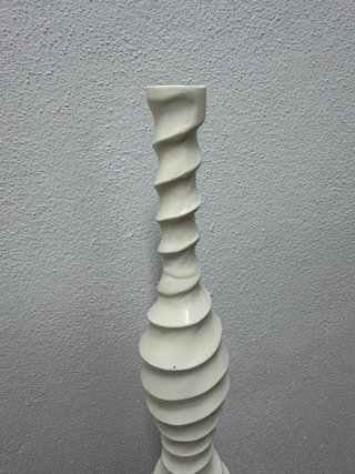 Jarrón decorativo blanco