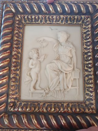 Cuadro 36x42 Piedra y Madera